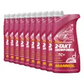 Produktbild: 10 (10x1) Liter MANNOL 2-Takt Snowpower Mischöl f. Schneemobile API TC+, JASO FD