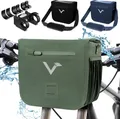 Produktbild: Valkental Front Pack Fahrrad Lenkertasche grün wasserdicht