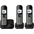 Produktbild: Panasonic Telefon KX-TGC463GB, schwarz, schnurlos, mit Anrufbeantworter