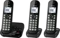 Produktbild: Panasonic KX-TGC463GB, schwarz, schnurloses DECT-Telefon, mit Station, BRANDNEU
