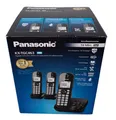 Produktbild: Panasonic KX-TGC463GB trio Schwarz schnuloses Festnetztelefon Anrufbeantworter