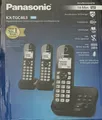 Produktbild: Panasonic KX-TGC463GB trio Schwarz schnuloses Festnetztelefon Anrufbeantworter