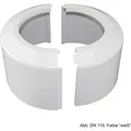 Produktbild: Sanit WC-Abdeckrosette, zweiteilig DN 100