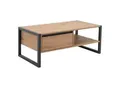Produktbild: Mid.you Couchtisch, Eiche, Anthrazit, Holzwerkstoff, 1 Schublade(n) Schubladen, rechteckig, Kufe, 55x40x100 cm, Wohnzimmer, Wohnzimmertische, Couchtische