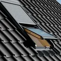 Produktbild: VELUX Elektro-Rollladen SML 0000S Aluminium Dunkelgrau, 55x78 cm (CK02)