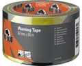 Produktbild: ROXOLID Warning Tape Warnband schwarz/gelb 60 mm x 66 m
