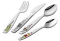 Produktbild: ZWILLING Kinderbesteck Ritter Eckbert 4tlg Edelstahl spülmaschinenfest