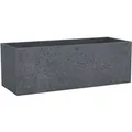 Produktbild: Scheurich Pflanzgefäß C-Cube Long 80 cm Stony Black