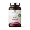 Produktbild: MYLILY® Meno Balance Kapseln für die Wechseljahre I Macawurzel, Vitamin B6 & Folsäure I 100% VEGAN & PFLANZLICH I hormonfreie Menopause I Vitamine für die Hormonumstellung I 90 Kapseln