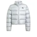 Produktbild: adidas Unisex Kinder SYNTHETIC DOWN GLAM JACKET, Silver Metallic/Black Reflective, 11-12 Years