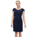 Produktbild: Betty&Co Etuikleid Damen mit Gürtel Gürtel blau L (40)
