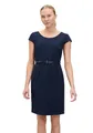 Produktbild: Betty & Co Damen Etuikleid mit Gürtel 40, Dunkelblau