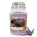 Produktbild: Yankee Candle Duftkerze im Glas (groß) | Dried Lavender & Oak | Kerze mit langer Brenndauer bis zu 150 Stunden | Perfekte Geschenke für Frauen