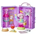 Produktbild: Peppa Pig Peppas Anziehspaß-Kleiderschrank Spielset, Figur, 14 Mode-Accessoires und Aufklebern, interaktives Spielzeug für Mädchen und Jungen ab 3 Jahren als Weihnachtsspielzeug
