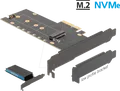 Produktbild: DELOCK 89013 - PCIe x4 > 1 x M.2 Key M NVMe, RGB