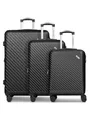 Produktbild: CHECK.IN Koffer-Set 3-teilig für Damen und Herren | Reise-Trolleys 52 x 30 x 78 cm aus hochwertigem, stoßfestem ABS Material | Erweiterbar & Teleskopgriff| Paradise 2.0 Serie