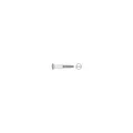 Produktbild: DIN 95 LinsenSenkkopf-Holzschraube 6x20 Messing blank Schlitz 100 Stk