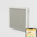 Produktbild: AeroFlow Elektroheizung mit Schamotte Speicherkern FlexiSmart Pro WLAN Fähig App Steuerung (COMPACT 1300)