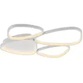 Produktbild: SCHÖNER WOHNEN-Kollektion LED-Deckenleuchte Pebbles Alu, Eisen, Stahl & Metall Weiß