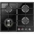 Produktbild: Amica KMG 734 060 S Gas-Kochfeld, 60 cm - Schwarz