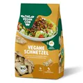 Produktbild: THE VEGAN COW Schnetzel - Veganer Bio-Fleischersatz - 75g (225g zubereitet) - doppelte Proteinquelle - TOP Qualität, Geschmack und Konsistenz - Allergenfrei und ohne Soja