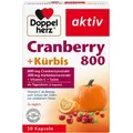 Produktbild: Doppelherz Cranberry+Kürbis Kapseln 30 St
