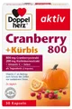 Produktbild: Doppelherz Cranberry 800 + Kürbis + Vitamin C, 30 Kapseln, antioxidativer Schutz
