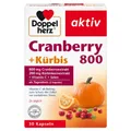 Produktbild: Doppelherz Aktiv Cranberry + Kürbis + Vitamin C + Selen 30 Kapseln