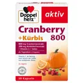 Produktbild: Doppelherz Cranberry 800 + Kürbis + Vitamin C + Selen - 30