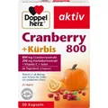 Produktbild: DOPPELHERZ Cranberry+Kürbis Kapseln 30 St
