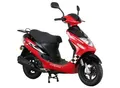 Produktbild: Alpha Motors Mofaroller CityLeader 50 ccm 25 kmh EURO 5 rot