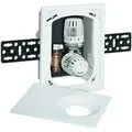 Produktbild: Le Sanitaire - Imi Hydronics Heimeier Multibox K-rtl Up-kasten Mit Th. -ventil Und Rtl, Weiß Ral 9016 930100.800