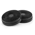 Produktbild: Klarstein Aktivkohlefilter für Dunstabzugshauben Ersatzteil 2 Filter Ø17,5 cm 10030983