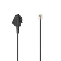 Produktbild: Hama Telefonkabel TAE-F Stecker Modular Stecker 6p4c 6 m Schwarz Telefonkabel
