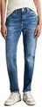 Produktbild: Marc O'Polo Denim Damen Jeanshose mit Stretch-Anteil Boyfriend Fit, Blau (Multi/ Mid Blue Marble), W29/L30