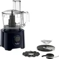 Produktbild: Moulinex FP2428, 2,4 l, Schwarz, Transparent, Drehregler, 800 W, 260 mm, 230 mm