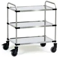Produktbild: Fetra 5005 Etagenwagen Edelstahl Traglast (max.): 150kg Chrom
