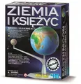 Produktbild: 3D Erde & Mond Modellbausatz zum Selberbauen 8+ Lernspielzeug