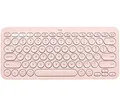 Produktbild: Logitech K380 Kabellose Bluetooth-Tastatur, Multi-Device & Easy-Switch Feature, Windows- und Apple-Shortcuts, PC/Mac/Tablet/Handy/Apple iOS+TV, Italienisches QWERTY-Layout - Rose