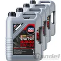 Produktbild: 4x5L LIQUI MOLY MOTORÖL TOP TEC 4300 5W-30 passend für PSA B71 2290 RENAULT RN17