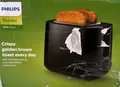 Produktbild: Philips Home 3000 Series Toaster schwarz Daily Collection 900Watt