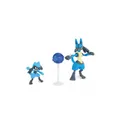 Produktbild: Bandai - Pokepla 44 - RIOLU UND LUCARIO Model Kit Pokemon - Pokemon Select serie