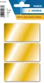 Produktbild: Herma DECOR Goldetiketten 34 x 67 mm, permanent haftend
