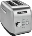 Produktbild: KitchenAid 5KMT221ESX 2-Scheiben-Toaster Auftaufunktion Aufwärmfunktion Bagel-Funktion Warmhaltefunktion Krümelschublade 1.100 Watt Edelstahl