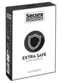 Produktbild: Secura Kondome Condome  48 St. EXTRA SAFE 53mm Transparent beschichtet Reservoir