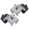 Produktbild: BESTPRICE 2x Bremssattel hinten links und rechts mit Stellelement für elektronische Festellbremse Bremszange, Kompatibel mit A udi A6 Allroad C6 (4FH), A6 C6 (4F2), A6 C6 Avant (4F5)