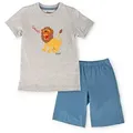 Produktbild: Sigikid Pyjama Kinder Schlafanzug Shorty Pyjama für Kinder Jungen (2 tlg) blau|grau 110