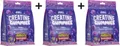 Produktbild: 3 x Applied Nutrition Creatine Gummies, Millions Blackcurrant - (249,79 EUR/kg)