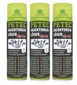 Produktbild: 3x PETEC Injektoren Löser und Einspritzdüsenlöser Spray  500ml - 70160