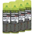 Produktbild: 6x 500 ml PETEC INJEKTOREN EINSPRITZDÜSEN LÖSER ZÜNDKERZEN GLÜHKERZEN ROSTLÖSER